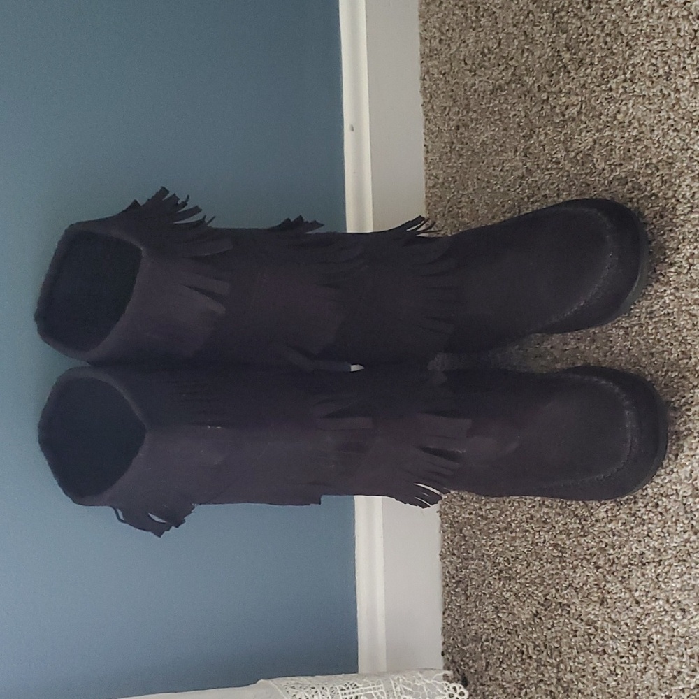 Ladies heritage slip on boots